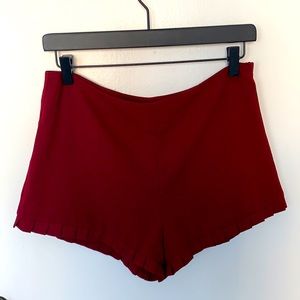 Maroon Shorts